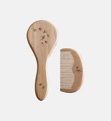 Ensemble brosse et peigne bébé Zakuw