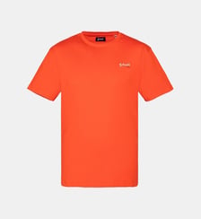 T-shirt noir brodé enfant Schott