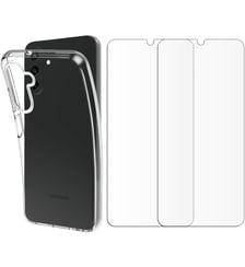 Pack Samsung A26 coque + verre trempé Essentiel B