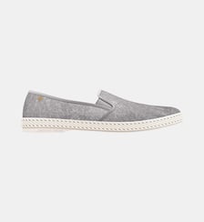 Espadrilles en cuir suédé Rivieras