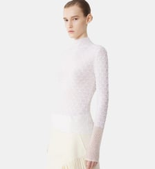 Haut Col Montant En Laine Et En Mohair Lanvin