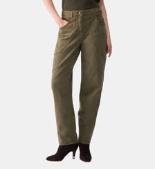 Pantalon baggy en gabardine Liu Jo