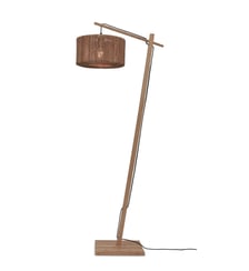 Lampadaire Iguazu - Bambou/Jute Noir - 78x55x176cm Good&Mojo