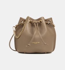 Petit sac bourse Alba Double en cuir Lancaster