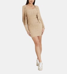 Mini-jupe maille torsadée Guess