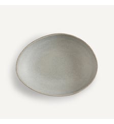Lot de 2 assiettes à pâtes grès AM.PM