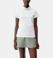 T-shirt de sport femme Open Polo Manches courtes col polo Born Living Yoga