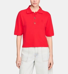 Polo droit en coton  Sandro