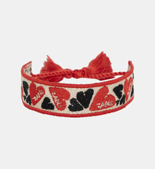 Bracelet Zadig Tissé Cœur Zadig&Voltaire