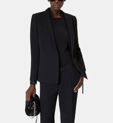Veste tailleur avec bande dentelle The Kooples