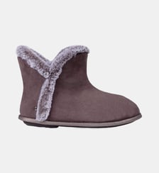 Chaussons Bottillons ultra confortables et chauds, interieur et bordure en fausse fourrure Isotoner