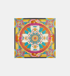 Foulard à motifs colorés en modal et laine TIGERYEAR Wild