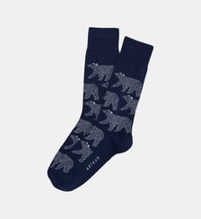 Chaussettes en coton - Nuit polaire Arthur