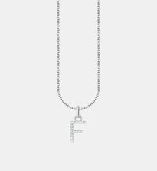 Chaîne à breloque lettre F Thomas Sabo