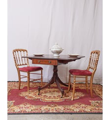 Table à manger anglaise pliante Romy N°600- Produit chiné Debongout