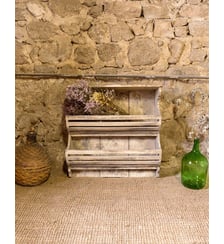 Étagère murale en bois Gaëlle N°1561- Produit chiné Debongout