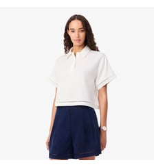 Polo oversize twill fluide Lacoste