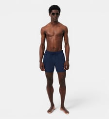 Short de bain mi-long uni Lacoste