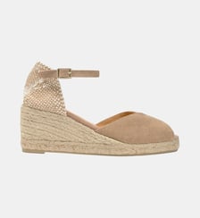 Espadrilles compensées en jute tressé BIANCA Castaner