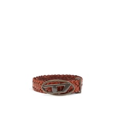 Ceinture 4 cm en cuir tressé Diesel