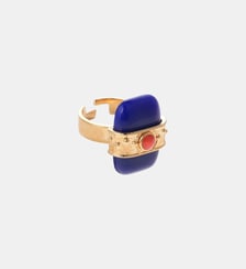 Bague réglable avec cabochon central NEPALI Hipanema
