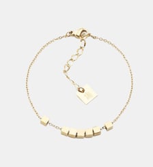 Bracelet Pythagore  en Acier doré Zag Bijoux
