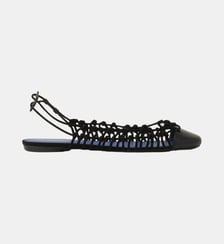 Ballerines signature en cuir Lanvin