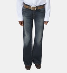 Jean bootcut avec abrasions The Kooples