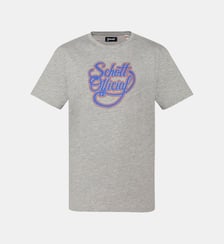 T-shirt imprimé Schott Official vintage. Schott