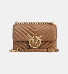 Petit sac bandoulière love bag one chevron Pinko