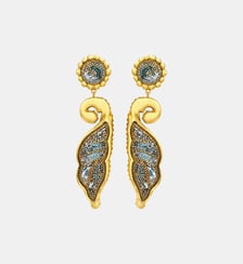 Boucles d'oreilles clip Angèle longues  - Angele Satellite