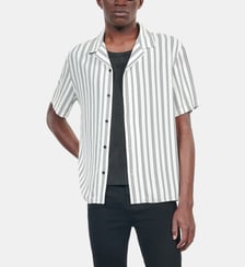 Chemise imprimée à manches courtes The Kooples