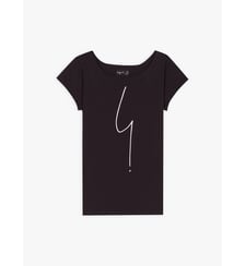 T-shirt australie "point d'ironie" manches courtes Agnès b.