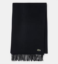 Écharpe laine brossée en coffret Lacoste