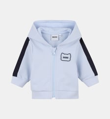 Ensemble cardigan, pantalon et t-shirt BOSS Kidswear
