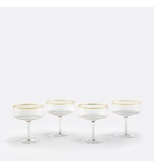 Lot de 4 coupes à champagne La Redoute Interieurs