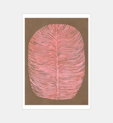 Poster   Pink Lagoon - The Poster Club x Rebecca Hein Poster & Frame
