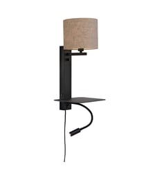 Applique Florence - Taupe/Noir - 24x22x52cm It's About Romi