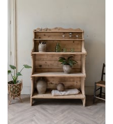 Grande étagère en bois Isabelle N°340- Produit chiné Debongout