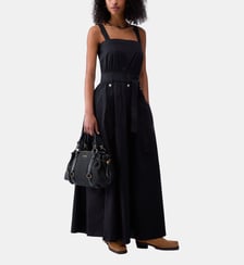 Robe longue en popeline Liu Jo
