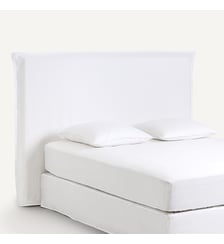 Housse en lin lavé pour tête de lit, hauteur 135 cm AM.PM