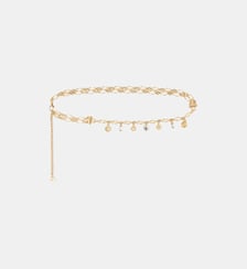 Ceinture chaine double à charms Maje