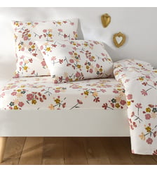 Drap-housse en flanelle coton bonnet 25 cm La Redoute Interieurs
