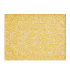 Set de table enduit A la Carte Feuilles 52% coton - 45% polyester - 3% autres fibres, issus de fibres recyclées Le Jacquard Francais