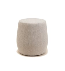 Pouf LEAH  Tissu en bouclette chinée et fils colorés Madura