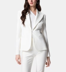 Veste élégante en tissu diagonal Pinko