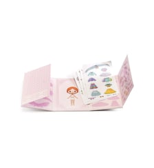 Univers Tinyly - Miss Lilyruby-Stickers removable Djeco