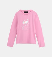 Tee-shirt manches longues Karl Lagerfeld Kids