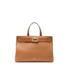 Sac à main carryall M en cuir Lancel