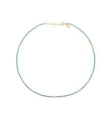 Collier doré tourmaline rose - jeri Caroline Najman